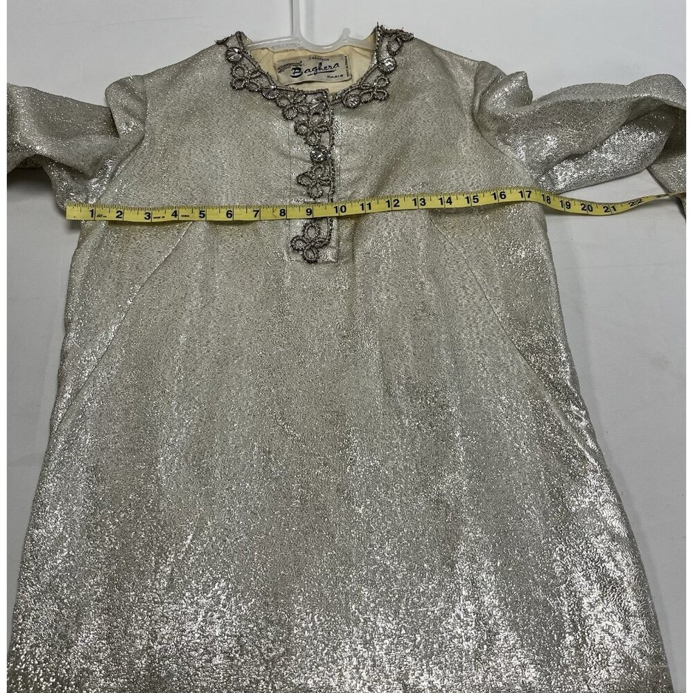 Rare/Stunning/Vintage Silver Baghera Dress See Pics For Measurements 🤍 - Picture 10 of 13